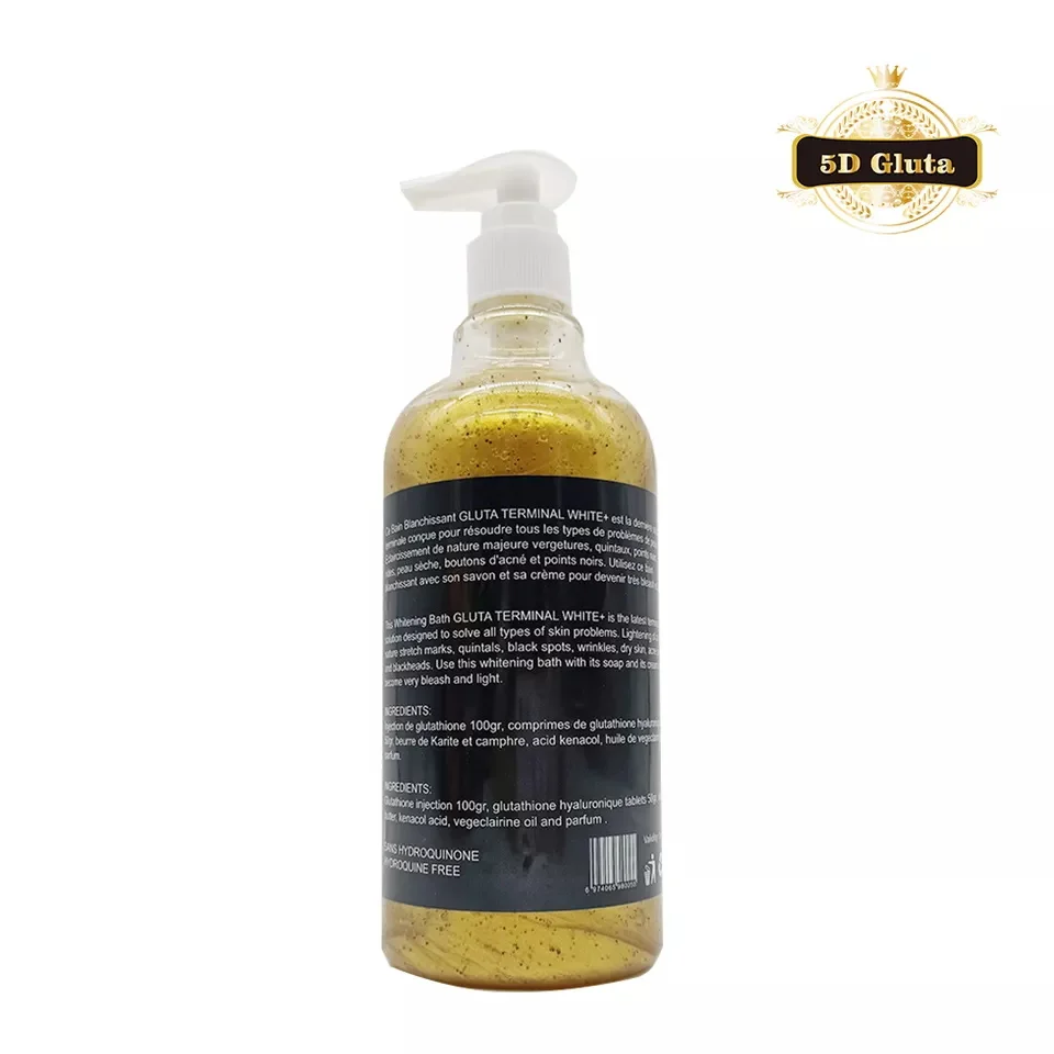 Alibaba.com: 5D GLUTA DLS 0123 5D Gluta Shower Gel, Herbal and Organic, for  Black Skin, 500ml : Ideal for daily use with moisturizing and whitening  properties