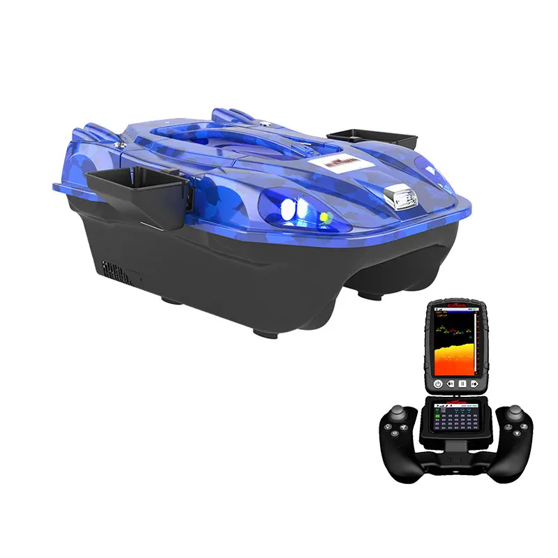 Boatman Upgrade Leader PRO Bait Boat with 56 Spots GPS Fish Finder