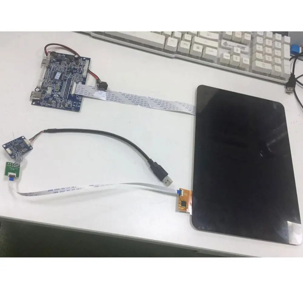 Высококачественный сенсорный ЖК-экран 10,1 дюйма 1280x800 IPS LVDS TFT для Raspberry Pi 3B/4B /Banana Pi /Nano Pi