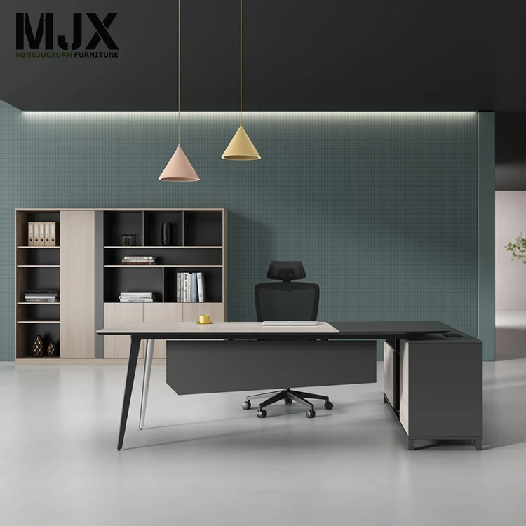 Modern Office Furniture L Shaped Mdf Melamine Wooden Manager Executive Office  Desk - Buy Modern Office Furniture,Executive Office Desk,L Shape Office  Table Product on 