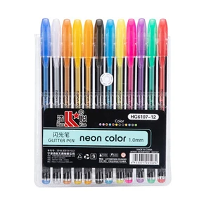 G5017 1.0 mm Colour Gel Pen Set School Student Office Stationery Smooth Writing Plastic Multi Color Gel Pen