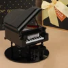 10 cm, negro piano