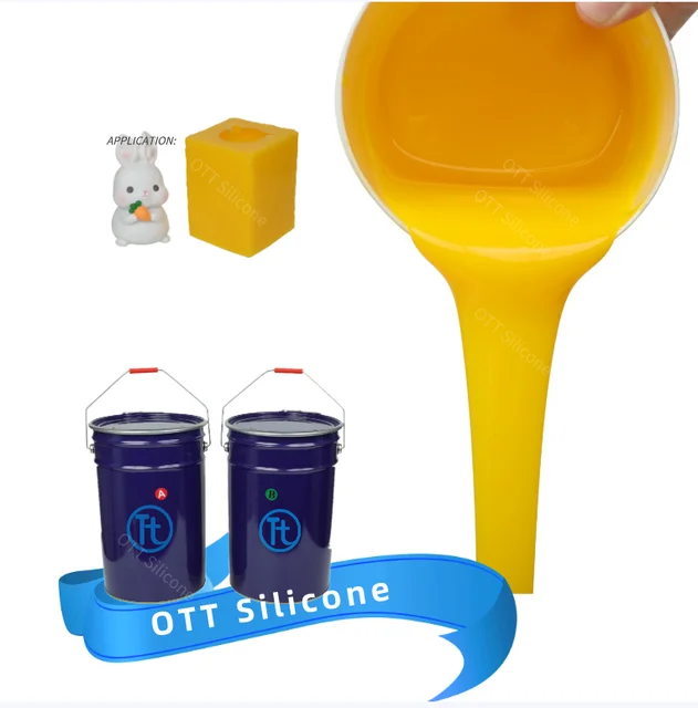 RTV-2 Mold Making Silicone Rubber For Stone Veneer, Rabit Craft Silicone Raw Materials