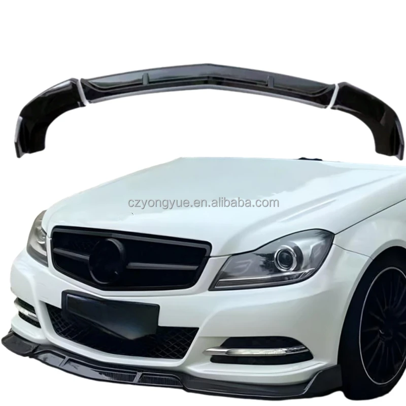 Mercedes Benz C Class W204 Front Lip