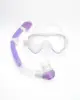 Purple and white