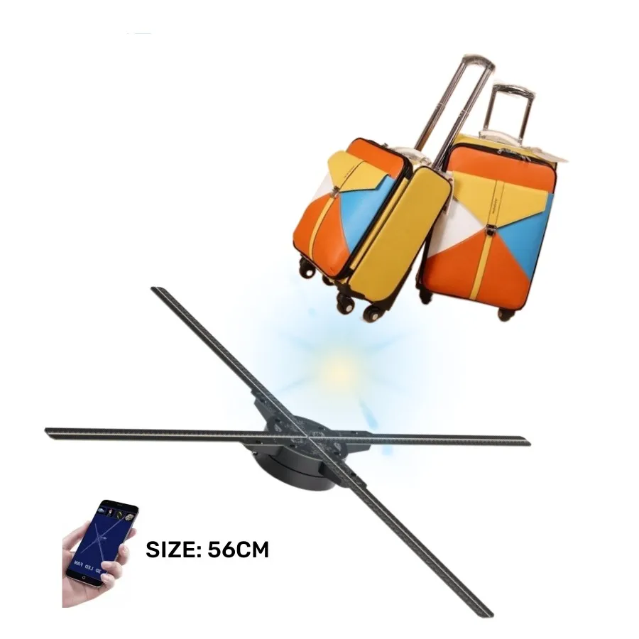 High Resolving 65cm Splicing Indoor Large Advertising Hologram Projector Led Display 3d Hologram Projector - Image 19