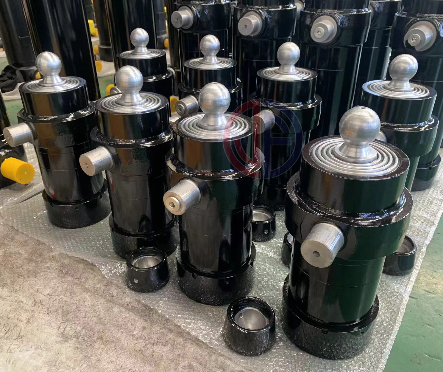 JUNFU Custom High-Performance Single Acting Multistage Trailers Engine Piston Cylinder Underbody Telescopic Hydraulic Cylinders