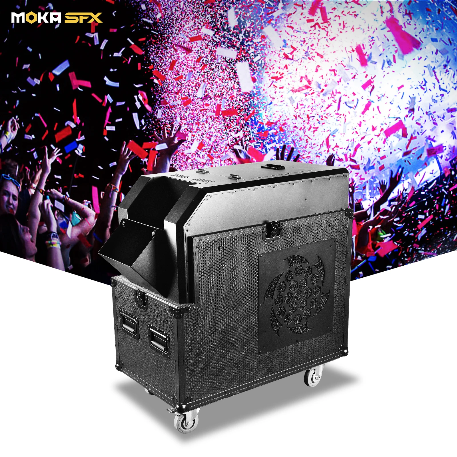 Alibaba.com: Moka Sfx 220V 3000W Electric Confetti Blower Machine, Big ...