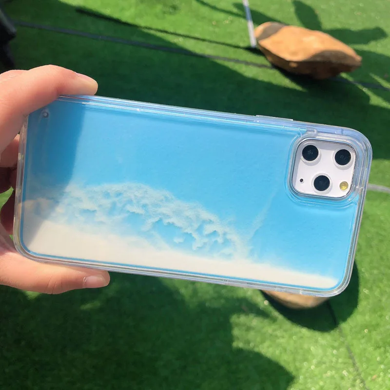 Capa Anti-queda Com Design Luminoso Neon Líquido,Capinha De Celular Para  Iphone 11,2020 12 Pro Max - Buy Areia Movediça Caso De Telefone,Caso De  Telefone Personalizado,Caixa Do Telefone De Luxo Product on Alibaba.com