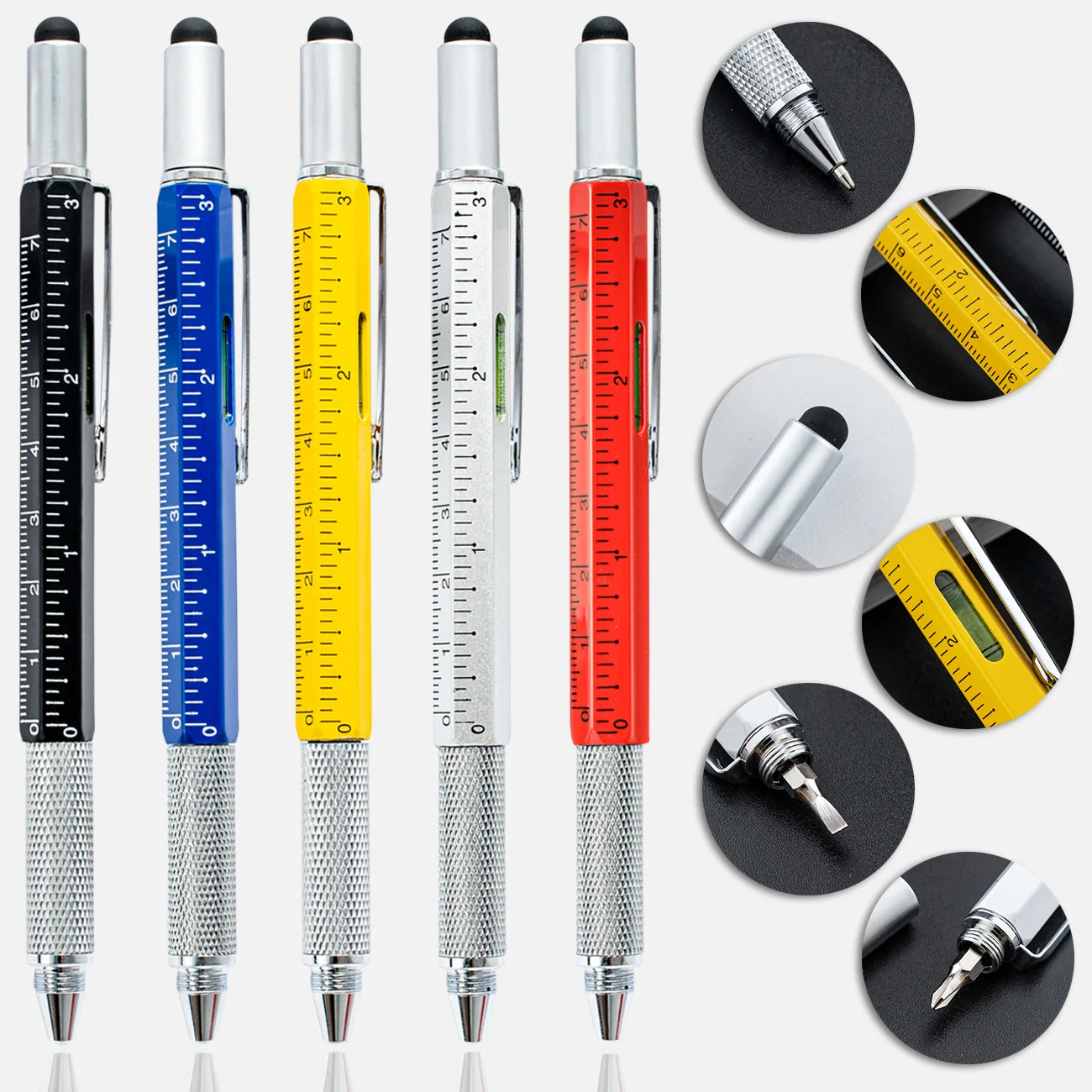 Custom Gift Multi-Functional in Metal Tool Ball Pen