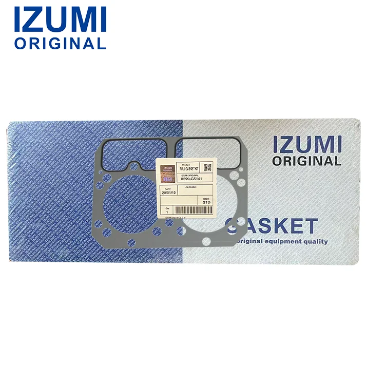 IZUMI ORIGINAL 6D155 Head Gasket Kit 6127-11-1087 6127-11-1817 Diesel Engine Parts for Komatsu