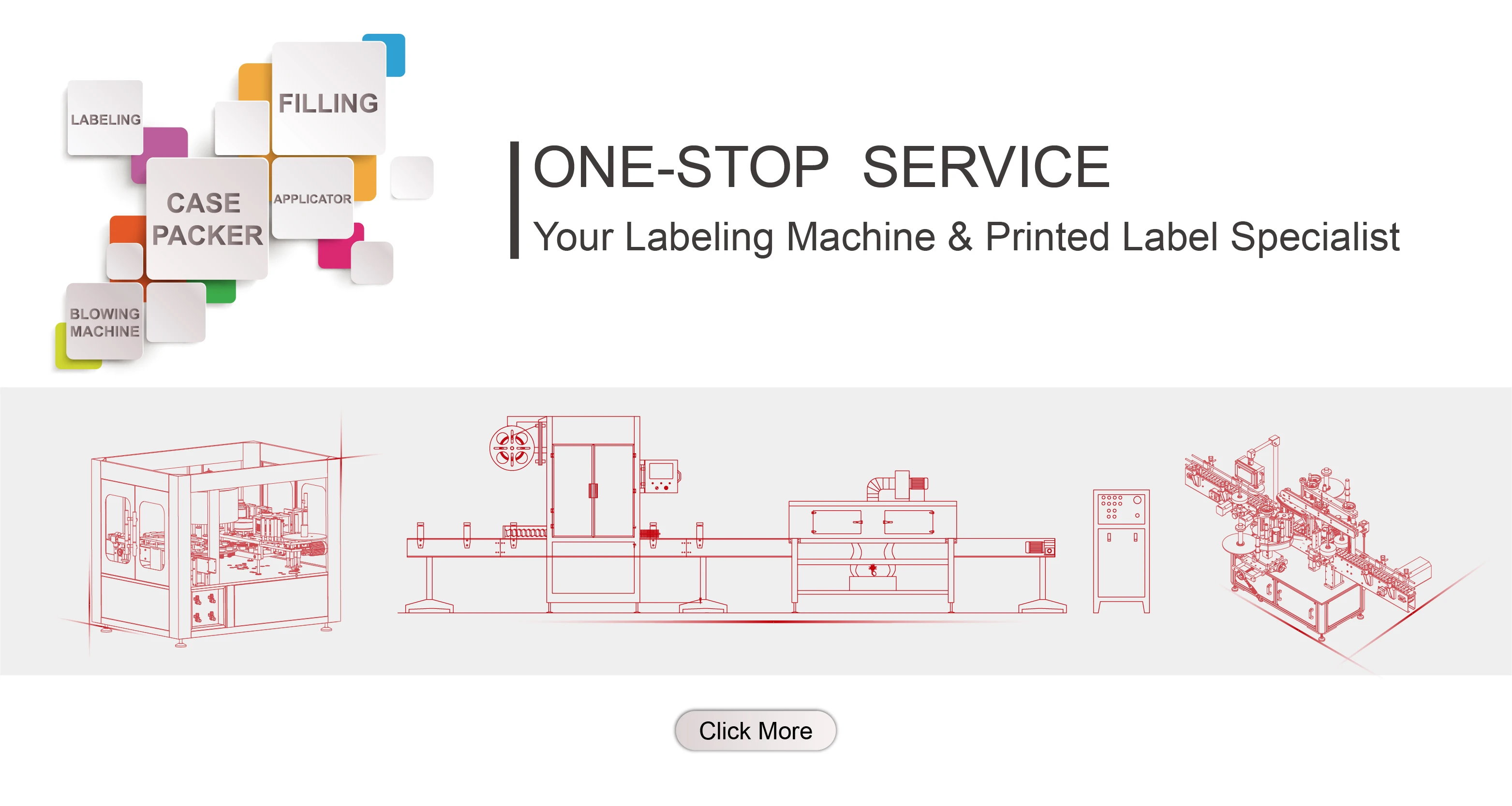 Automatic BOPP OPP Beverage Water Bottle Label Applicator