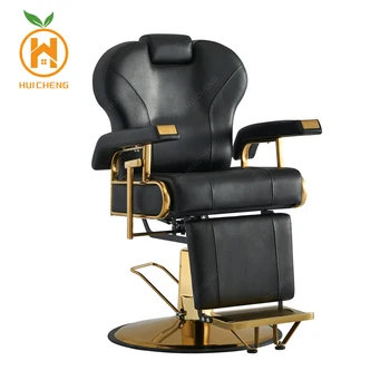 Vintage salon equipment heavy duty leather modern beauty salon barber shop beauty chair ZY-BC8801