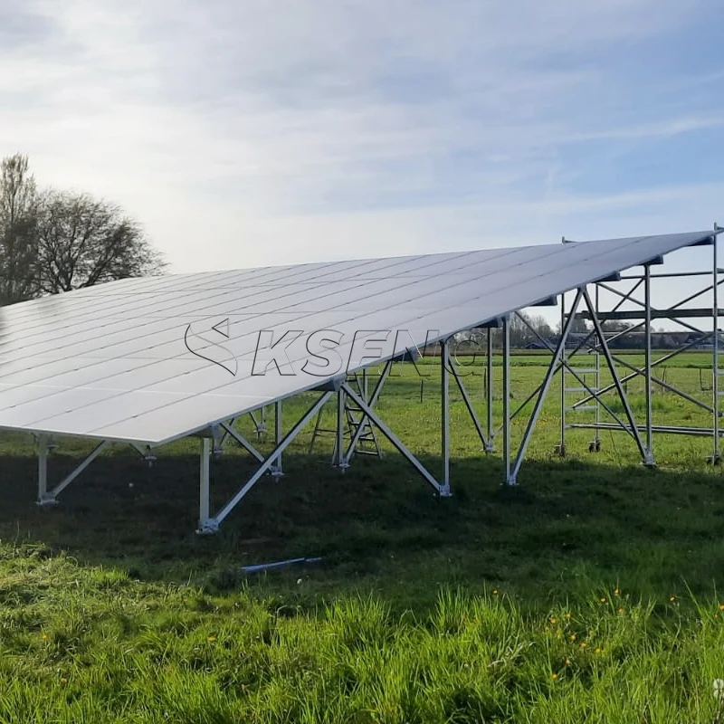 OEM Custom Solar Panel Mounting Bracket Ground Mounting Structure Solar Ground Rack Product Category Solar Mounting System