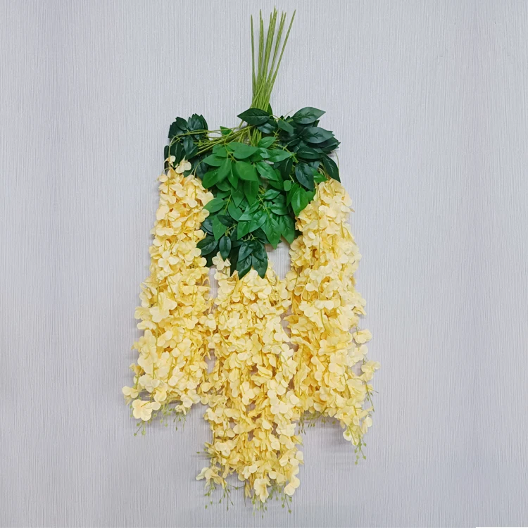 Wholesale Multicolor Wisteria Silk Flower Wholesale Hanging Flower