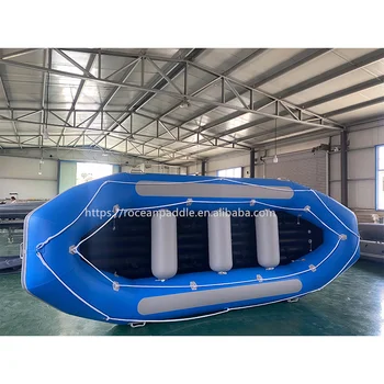 Wholesale Heavy Duty Double Floor River Sea Rescue Boat Whitewater Rafting 5 6 7 8 Passenger Inflatable Raft Boat