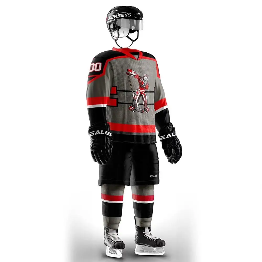 Cheap Practice Custom High Quality Sublimation Reversible Hockey Jerseys -  China Ice Hockey Jersey and Hockey Jersey price