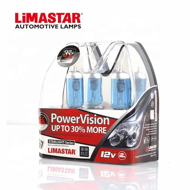 Limastar E4 Headlight H4 Halogen Bulb H4 P45t Car