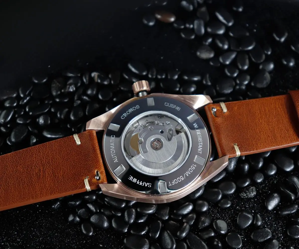 Duxot Watch Cronos EX Watch For Men 36mm PT5000 SW200 Movement