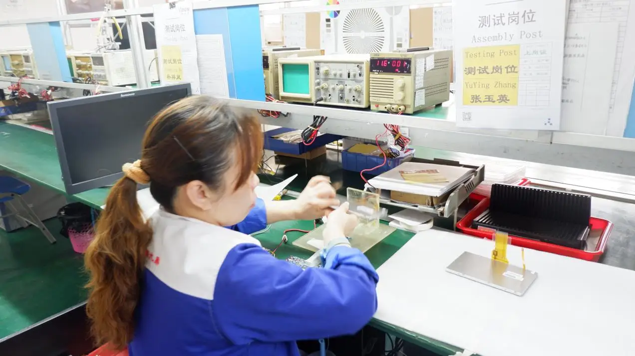 smt gluing aging packing