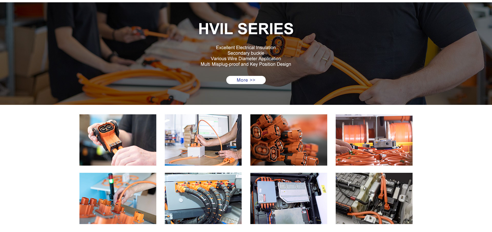High Voltage Connector Hvil Hv Connectors 2 Pin Ip67 Metal Amphenol Hvsl Battery Plug Wire Cable
