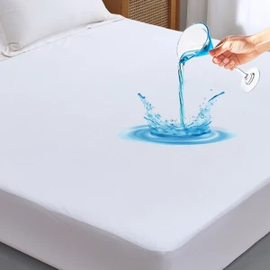 Waterproof Cotton Terry Mattress Protector Hypoallergenic Anti Dust Mite Quilted Twin Bed Bug Resistant Mahjong Mat Style