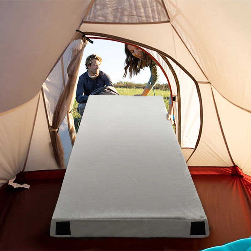 Матрас для кемпинга CertiPUR-US с пенным наполнителем с эффектом памяти, портативный матрас для сна, кровать для гостей, легкий матрас для палатки на открытом воздухе, съемный