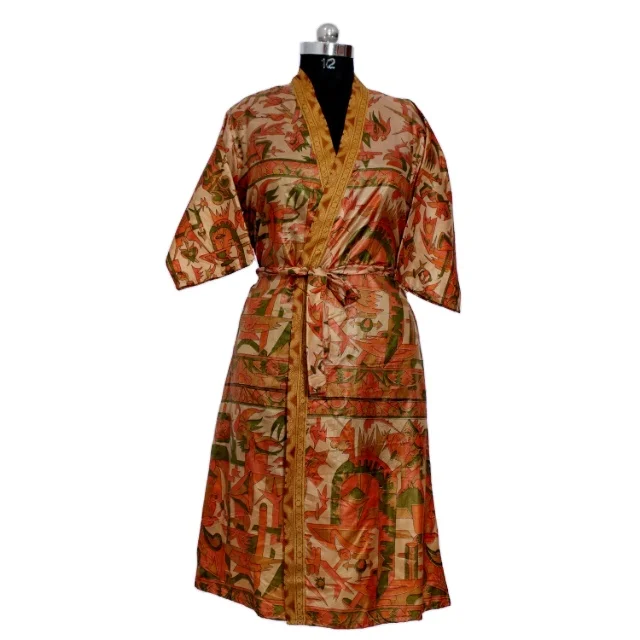 women wear kimono EXPRESS DELIVERY new print indian handmade kimono 100/% cotton bath robe,kimono,night robe