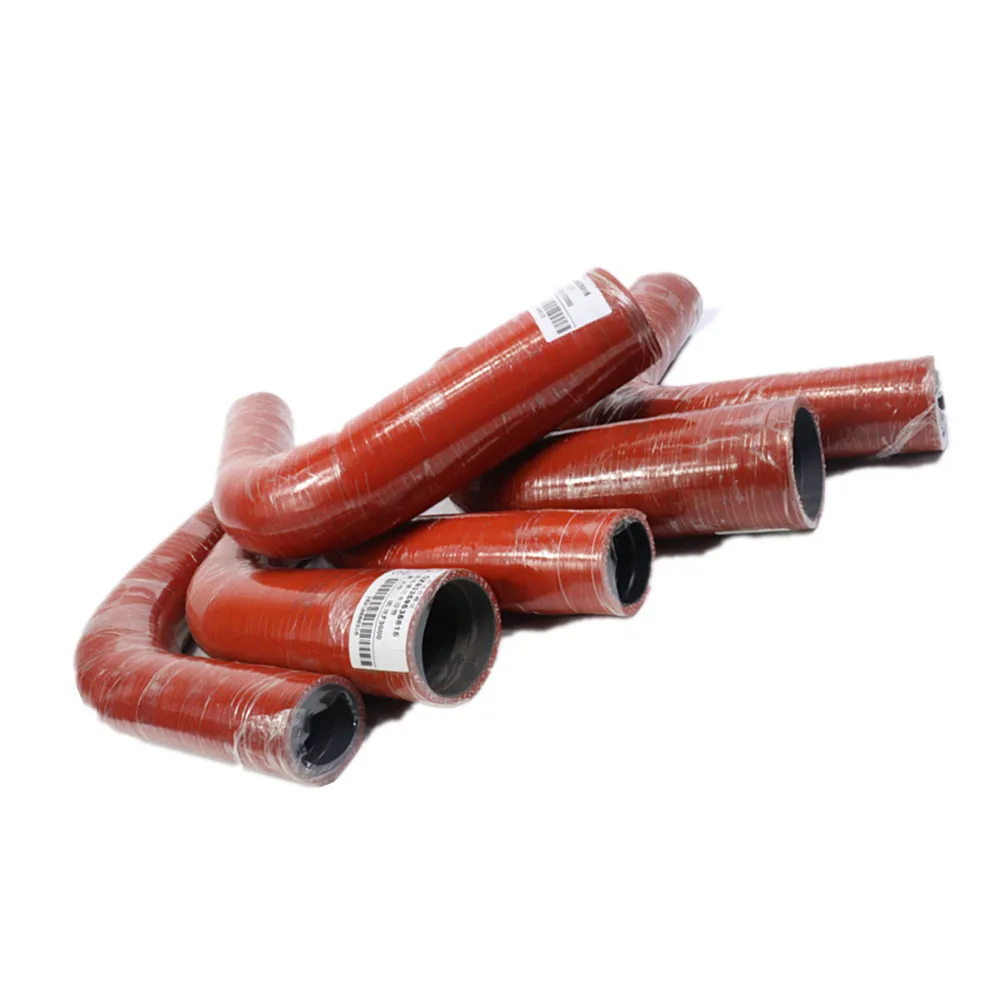 Delong m3000 For Weichai WP7 DZ93259535815 cooling system radiator water outlet hose shacman truck parts_4