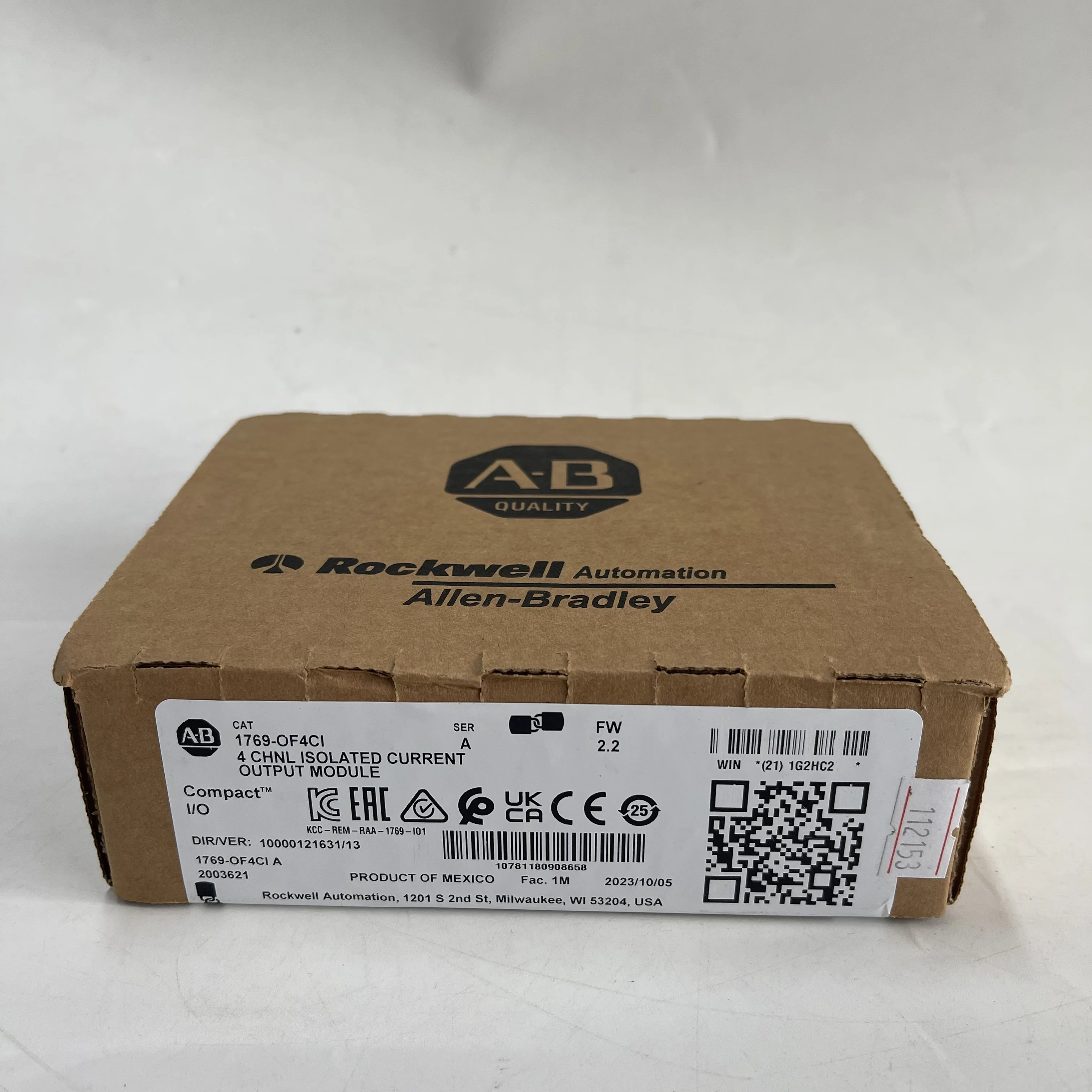 Allen-Bradley (Rockwell) Compact Output Module 1769-OF4CI