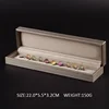 Gold necklace box
