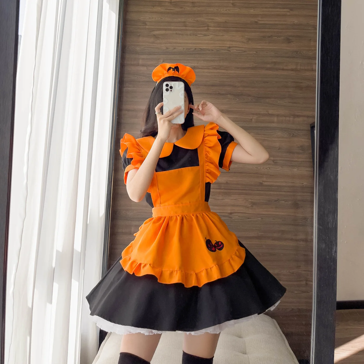 halloween costumes with orange dress Plus Size Sparkling Orange Witch Costume for Women