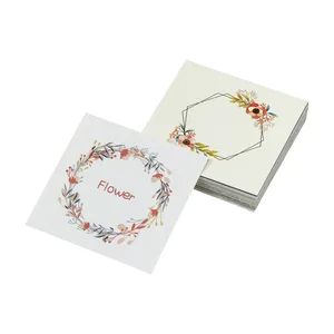 Laser Paper Tag Thank You Card Special-Shaped Aluminum Foil Universal Offset Printing All Kinds of Cards