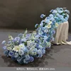 Flor de cascada de rosa senchir azul