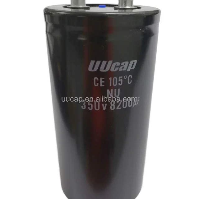 High Capacitance Stud Welding Machine Quality 350V 8200uF & 10000uF UUcap Aluminum Electrolytic Capacitors