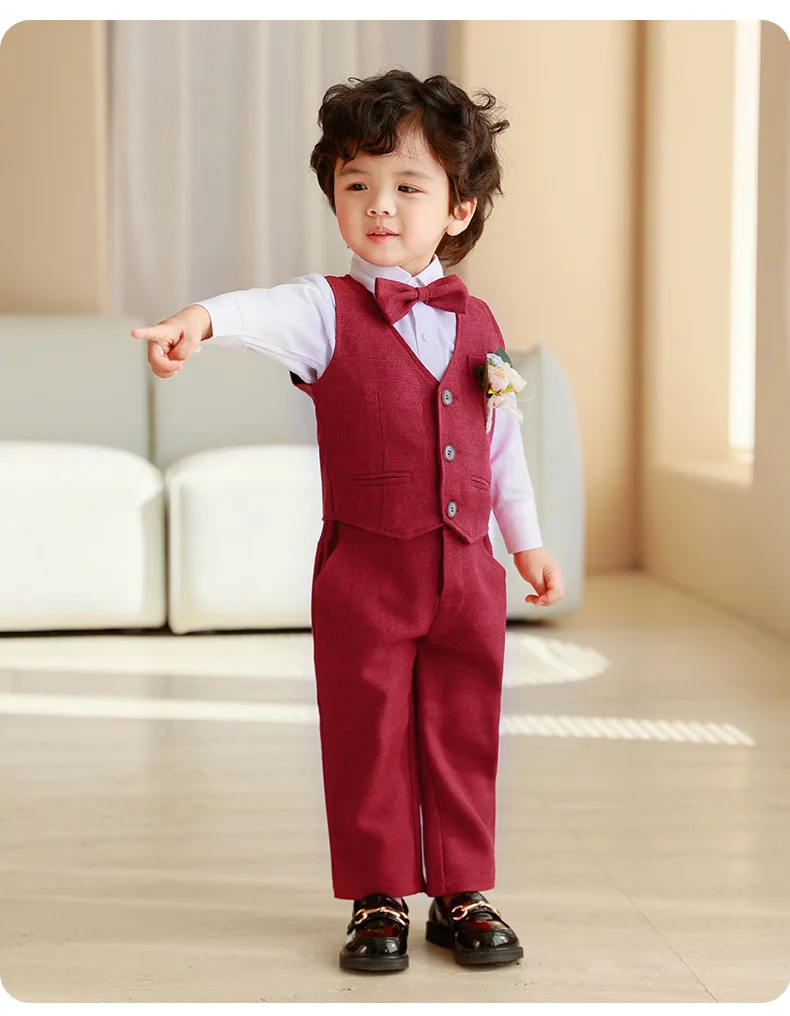 全国送料無料 Sets Suit Boy Baby - Years 1-5 for Outfits Christmas Formal Gymnastics