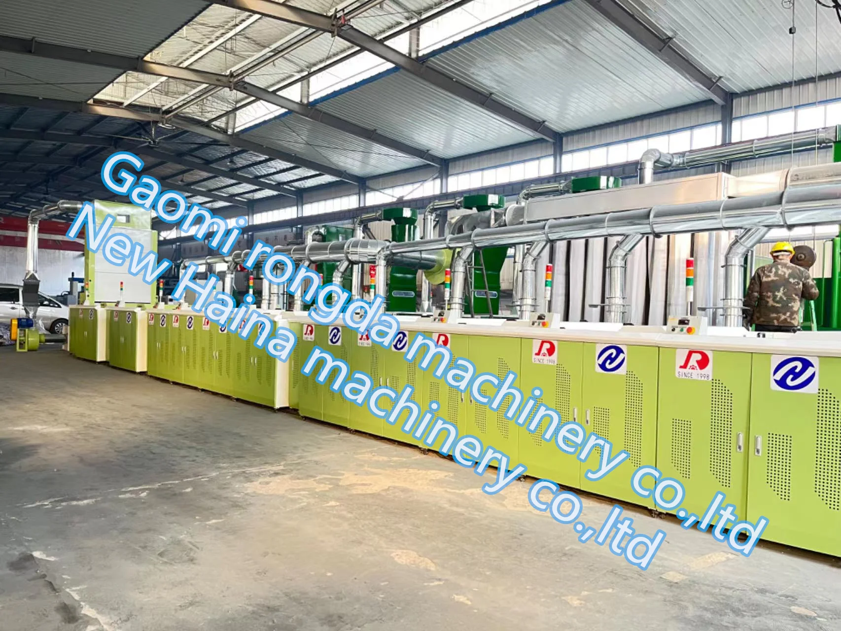 Textile Waste Tearing Machine Spinning Yarn From Old Clothes Cotton