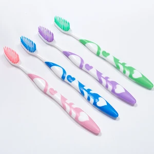 OEM Customized High Quality Adult Toothbrush Best-Selling Biodegradable Household Toothbrush with Soft Nylon Bristles
