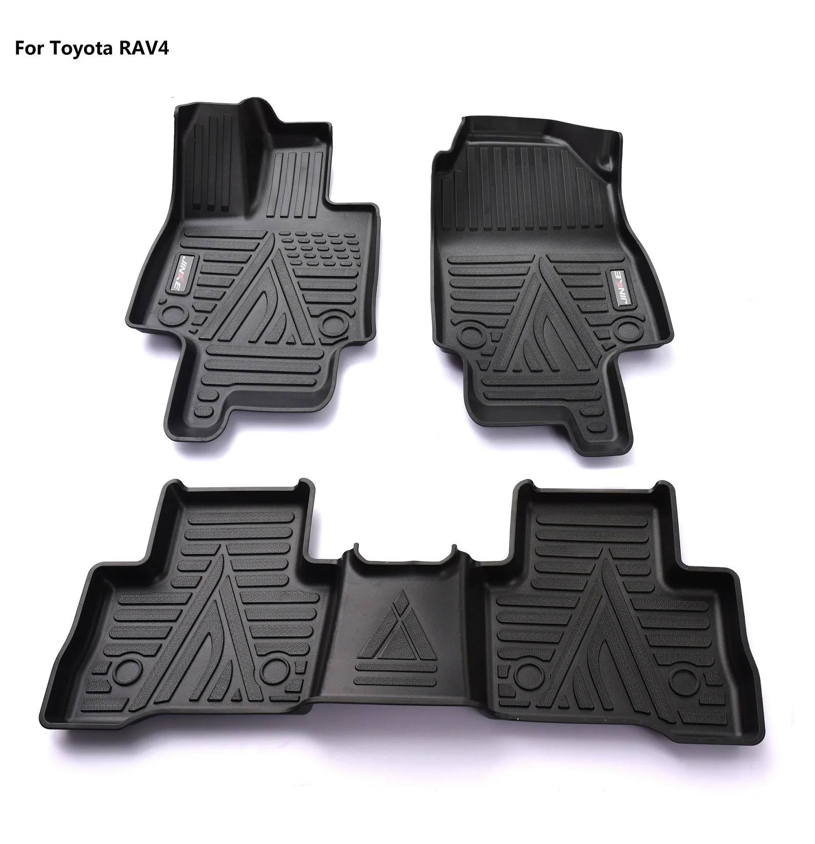Jinke Automotive Part for Inner Space TPE Car Floor Mats Healthy Rubber Material  Car Carpets for Universal Vehicle
