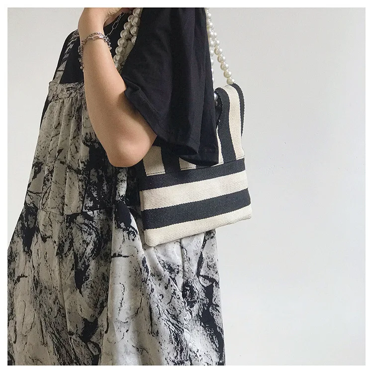 Bolso negro perlas - El joyero de Miriam