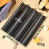 Large 4-slot baguette-blackLarge 4-slot baguette-black