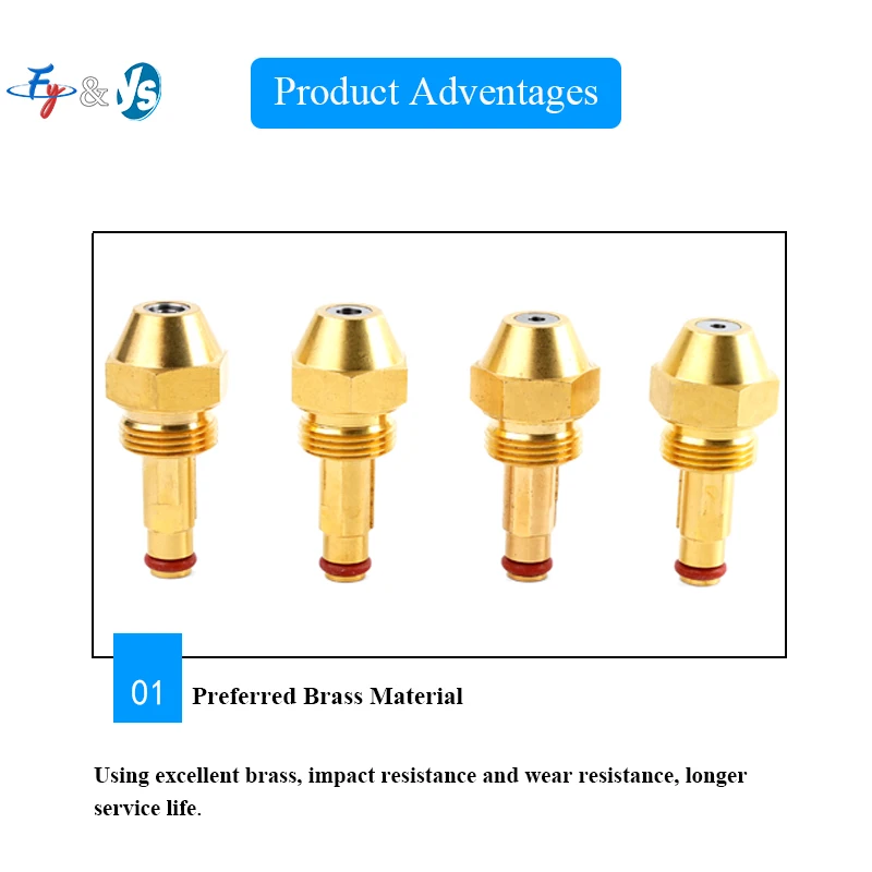 Siphon Full Cone Oil Nozzle - Efficient Fuel Injection