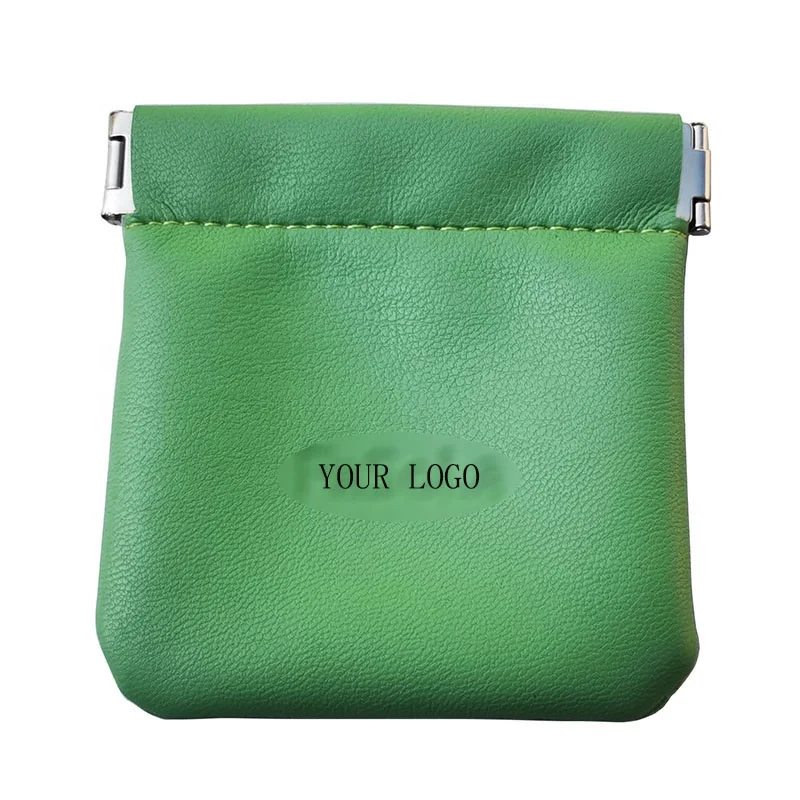 Экологичный кожаный мини-кошелек для монет сумка наушников держатель