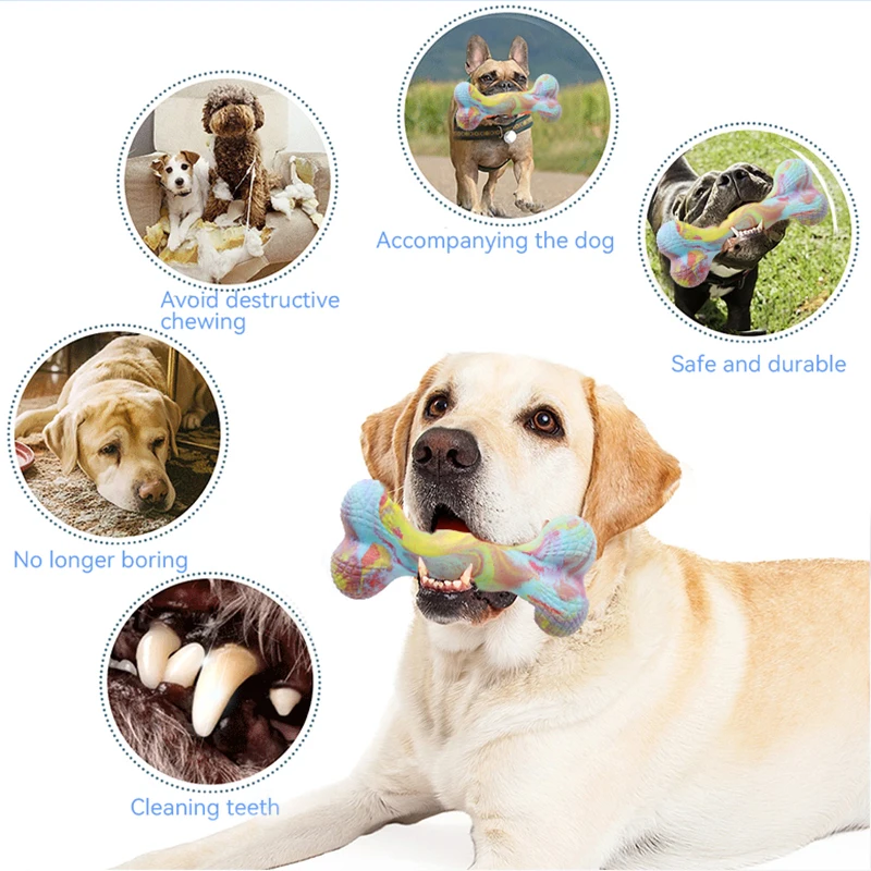 Pet Toy Dog Gnawing Leaky Food Toy Cat Dog Gnawing Teeth Grinding Boredom Environmental protection No Odor supplier