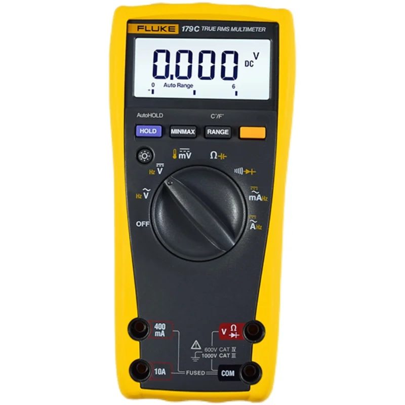 Fluke 179c Digital Multimeter True-rms Voltage & Current Within 0.9% ...