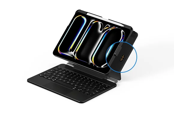product laptop experience magnetic keyboard case for a16 11 2025 10th 1092022 with 4 in 1 hub expansion gesture touchpad-7
