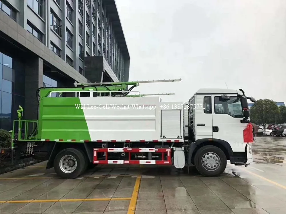 Dongfeng 10T High Pressure Automatic Washing Water Tanker Photovoltaic Solar Panels Cleaning Truck