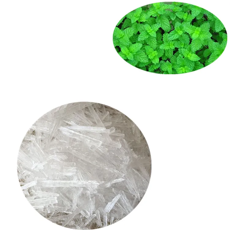 工厂供应天然薄荷醇晶体/纯薄荷醇/薄荷脑晶体99% - buy menthol
