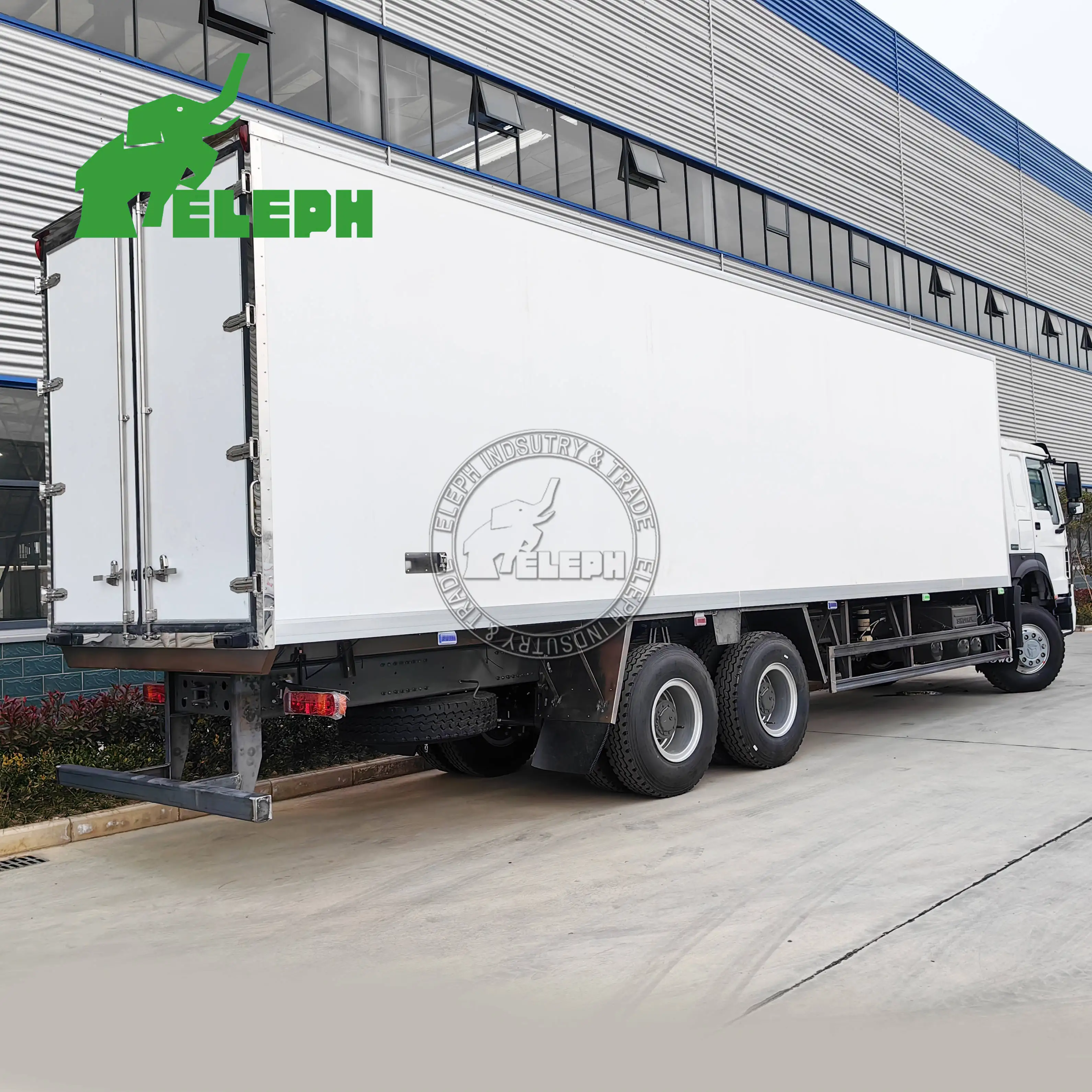 Reefer Refrigerated Box Electric Gas Absorption Farm Refrigerator Semi Trailer for Sale