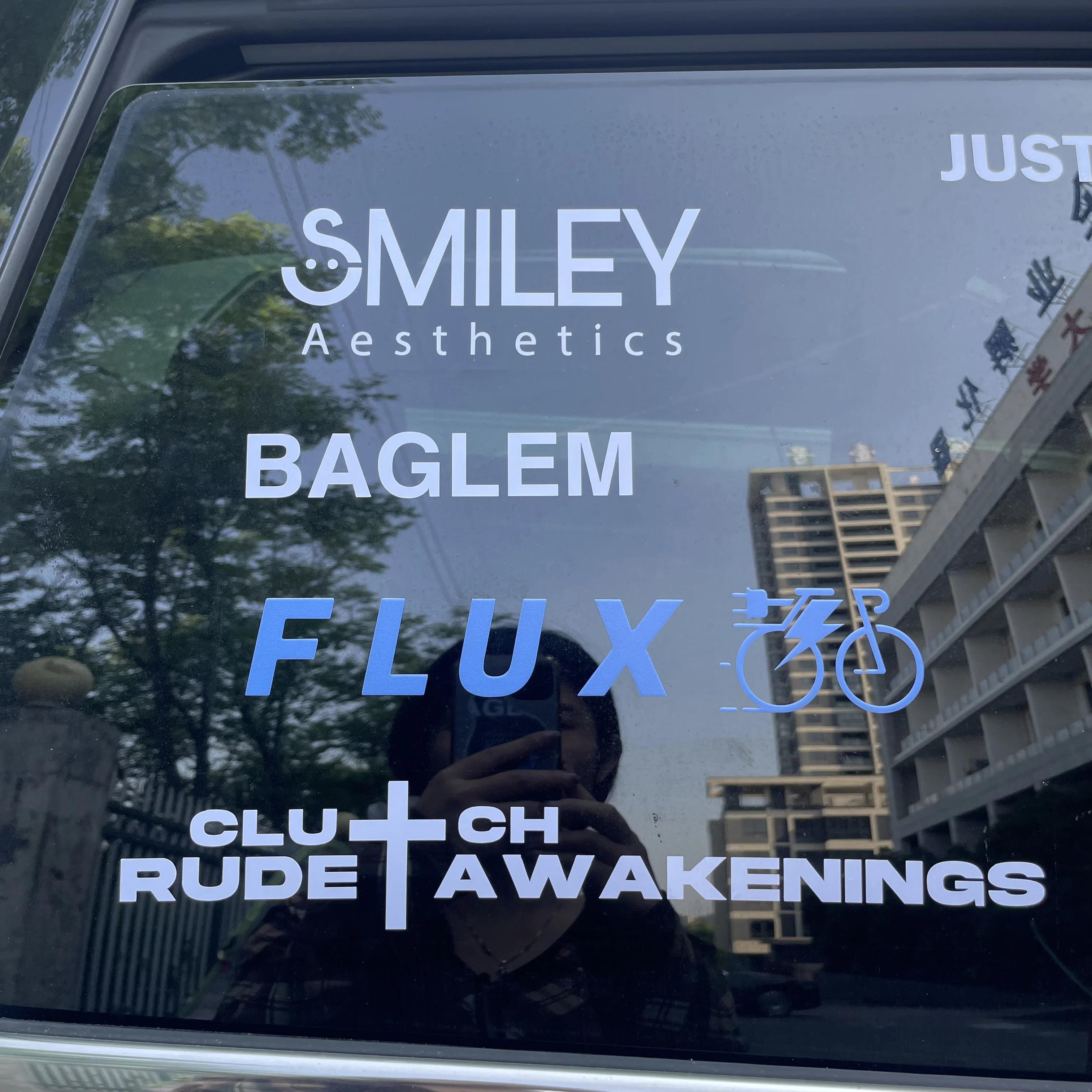 Custom Weatherproof Car Decals - Promotional Window Stickers